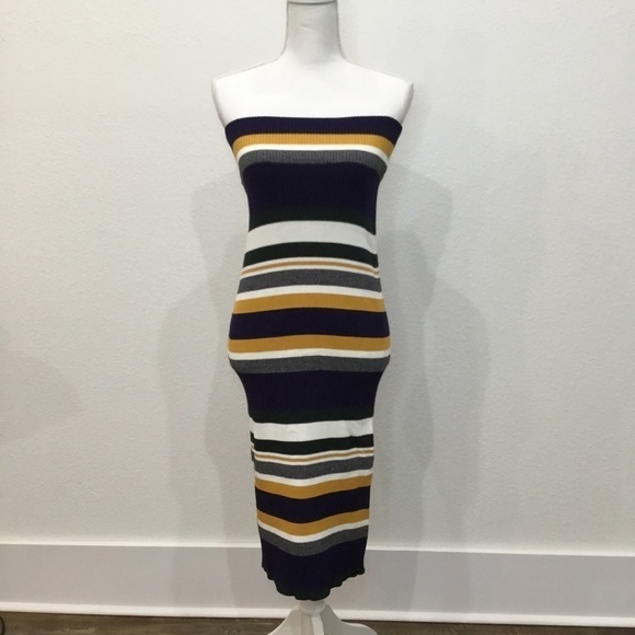 𝅺ANTHROPOLOGIE Callahan body-con tube dress size small - Picture 1 of 5